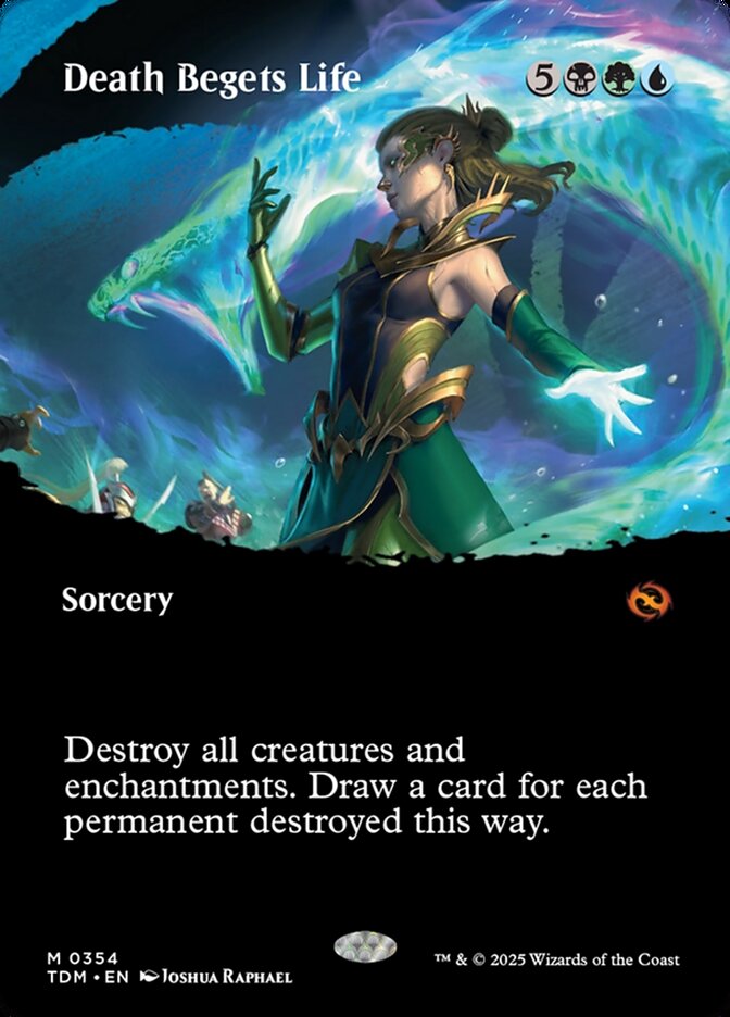 Death Begets Life (Borderless)