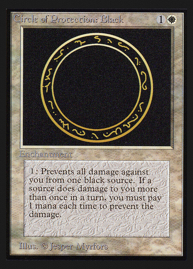 Circle of Protection: Black (IE)