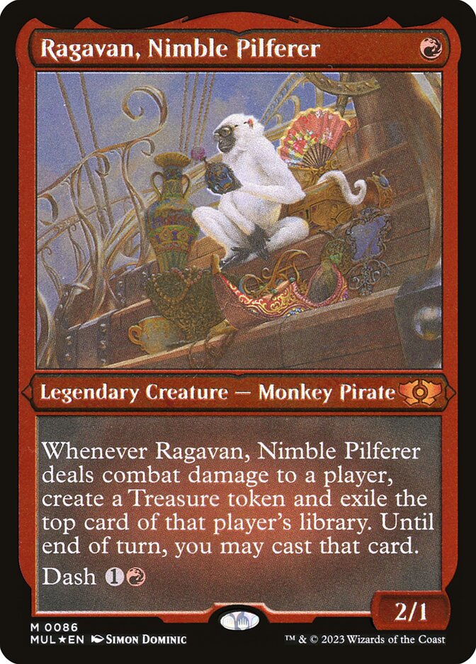 Ragavan, Nimble Pilferer (Foil Etched)