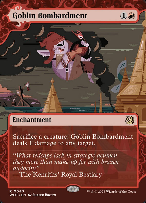 Goblin Bombardment - Magic: The Gathering
