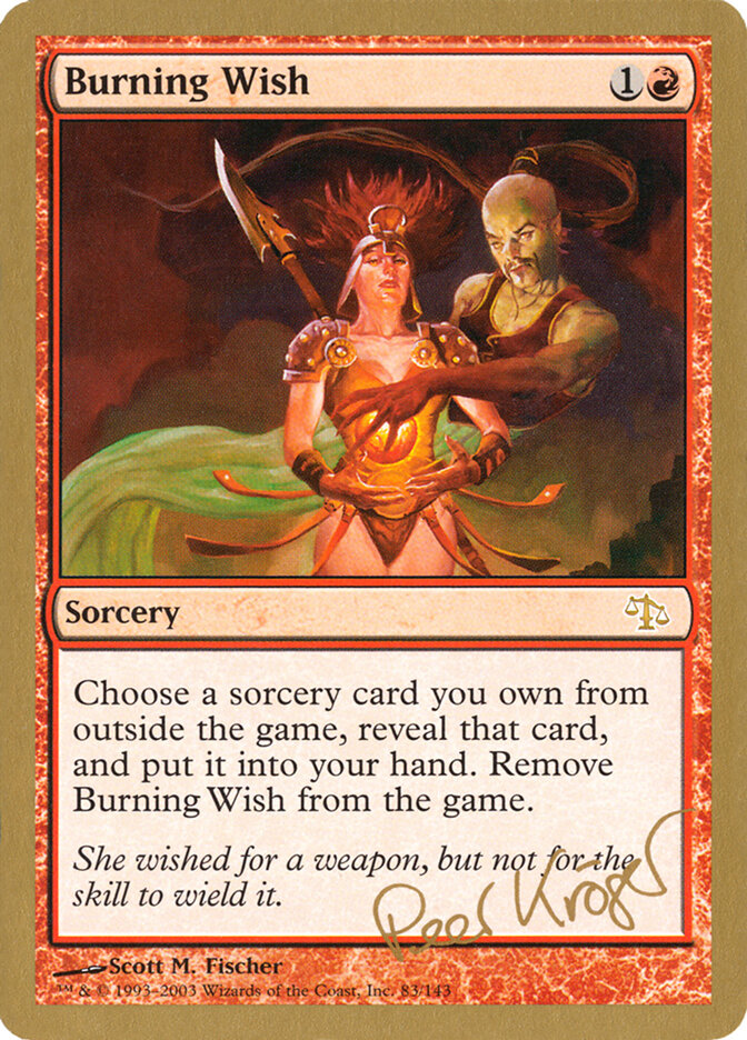 Burning Wish - 2003 Peer Kroger (JUD)