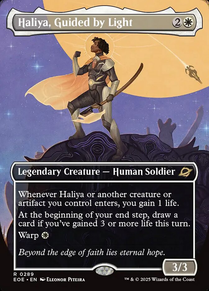 Haliya, Guided by Light (Borderless)
