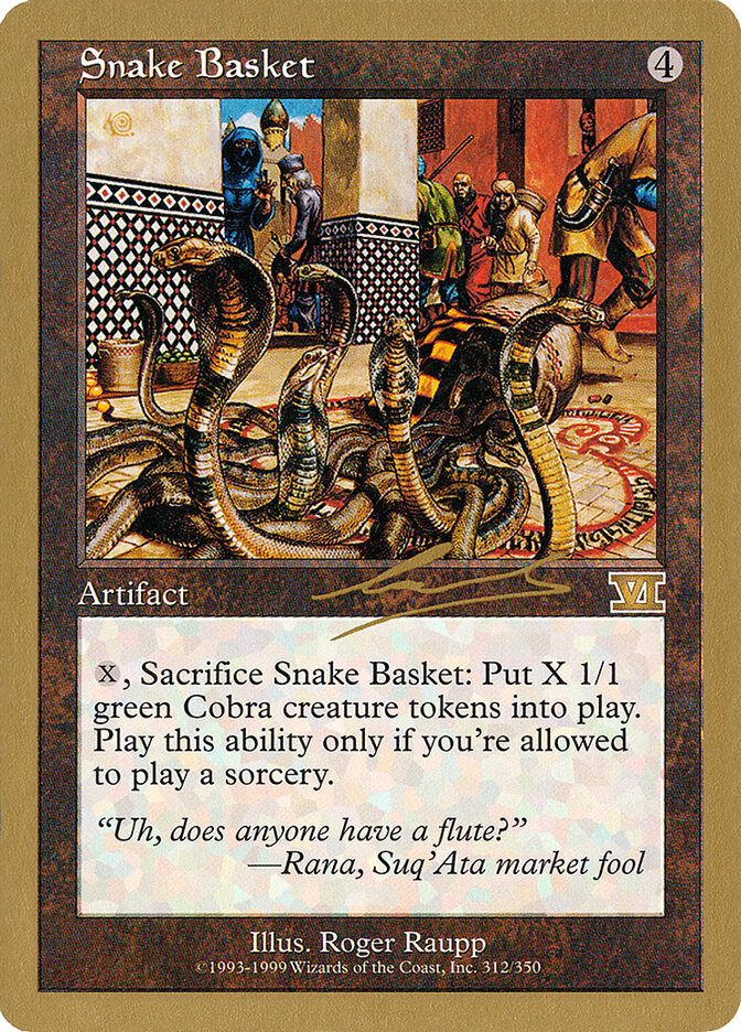 Snake Basket - 2000 Nicolas Labarre (6ED)
