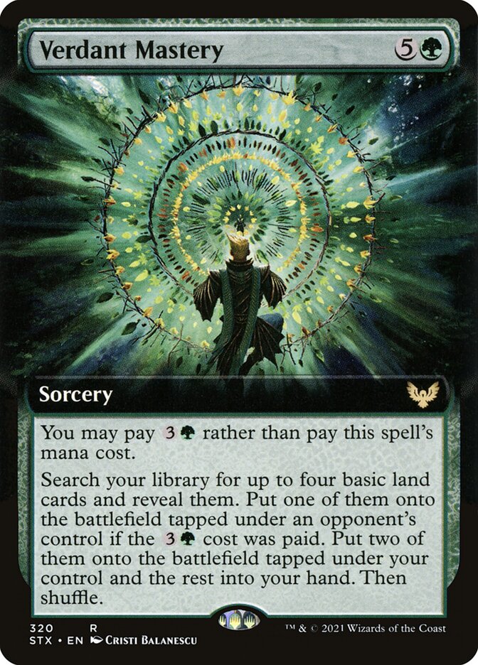Verdant Mastery (Extended Art)