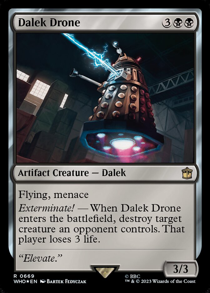 Dalek Drone (Surge Foil)