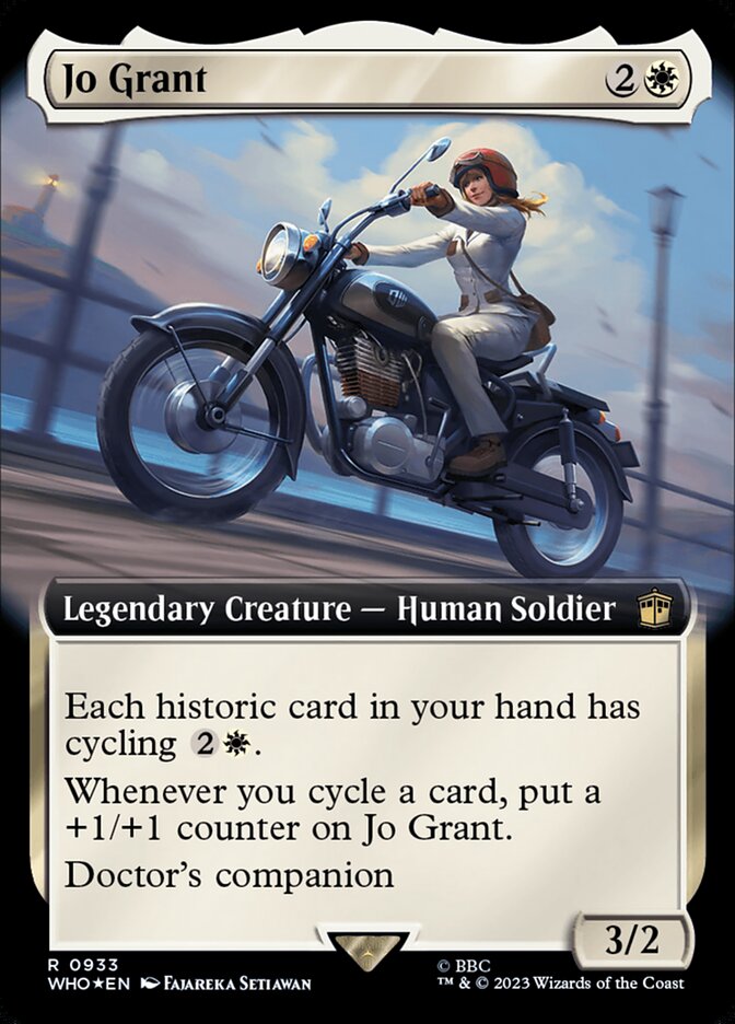 Jo Grant (Extended Art) (Surge Foil)