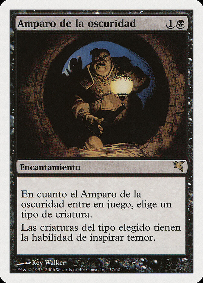 Cover of Darkness (Spanish) - "Amparo de la oscuridad"