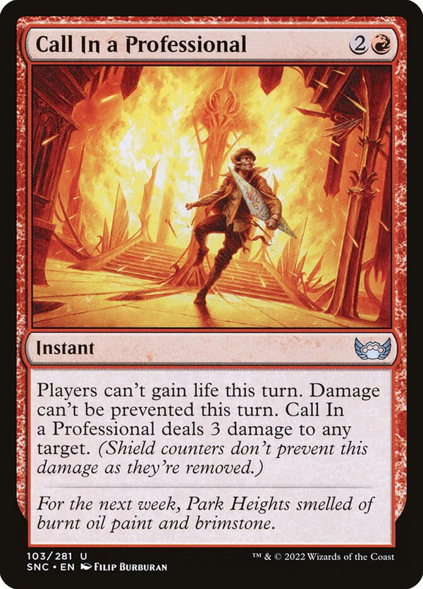 Call In a Professional - Magic: The Gathering