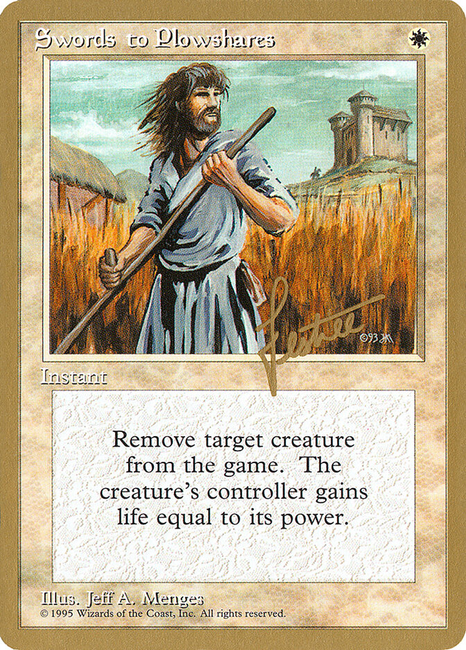 Swords to Plowshares - 1996 Bertrand Lestree (4ED)