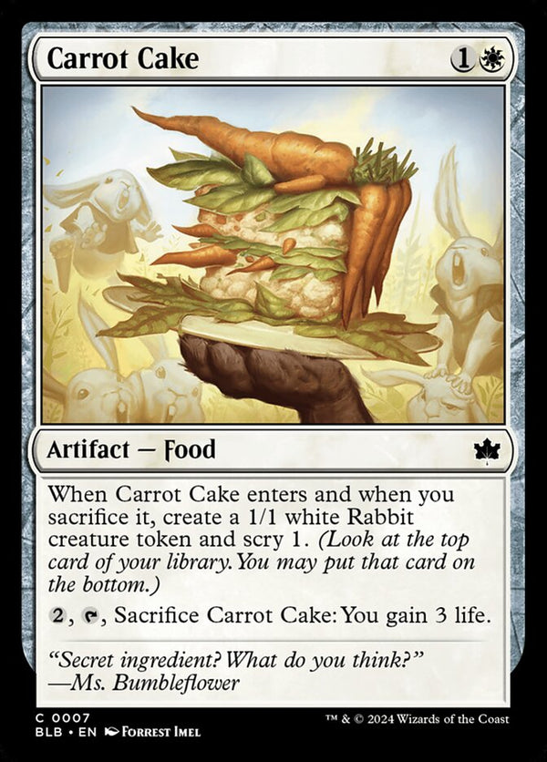 Carrot Cake - Magic: The Gathering