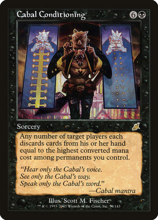 Cabal Conditioning - Magic: The Gathering