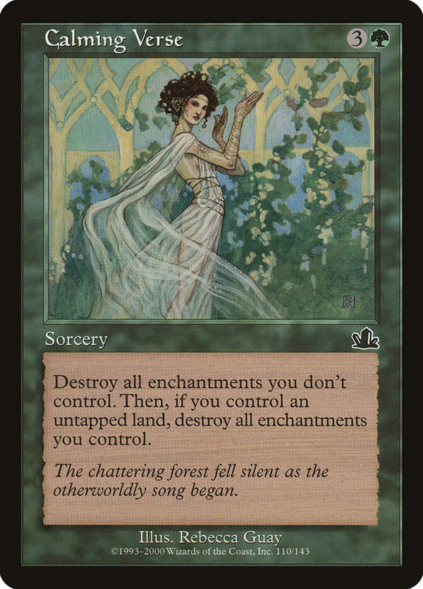 Calming Verse - Magic: The Gathering