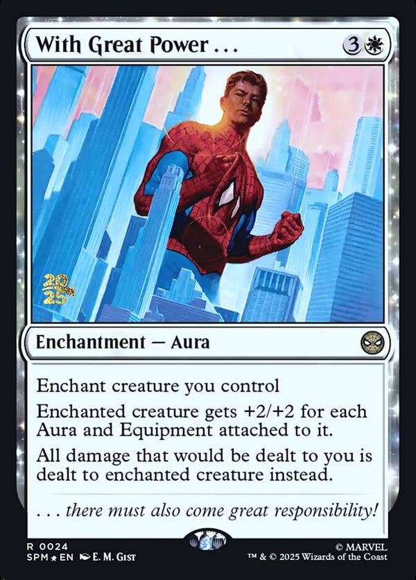 With Great Power . . . - Magic: The Gathering