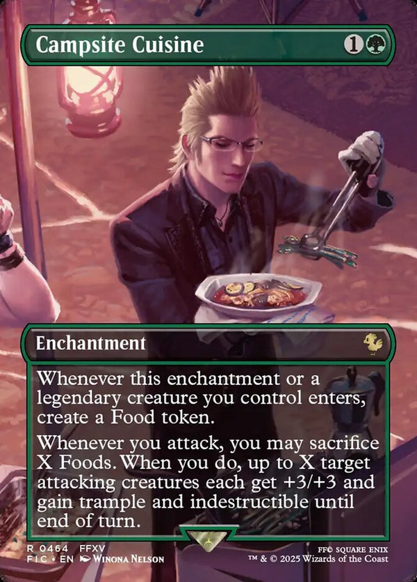 Campsite Cuisine (Borderless) - Magic: The Gathering