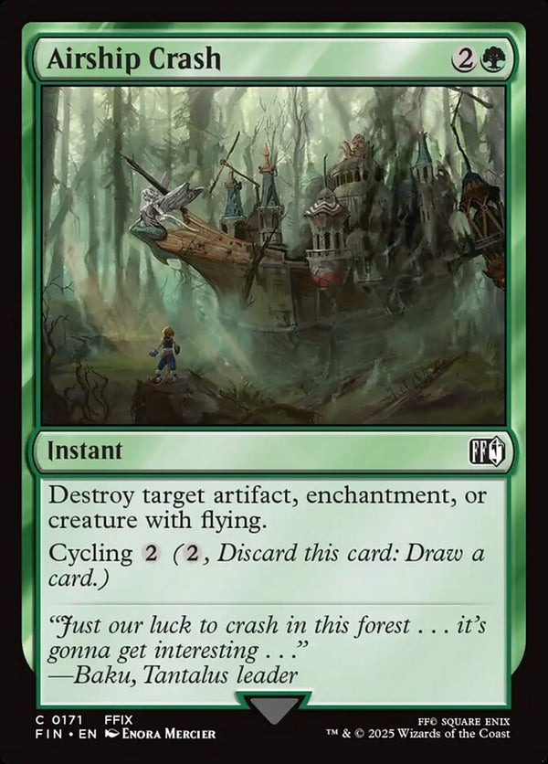 Airship Crash - Magic: The Gathering