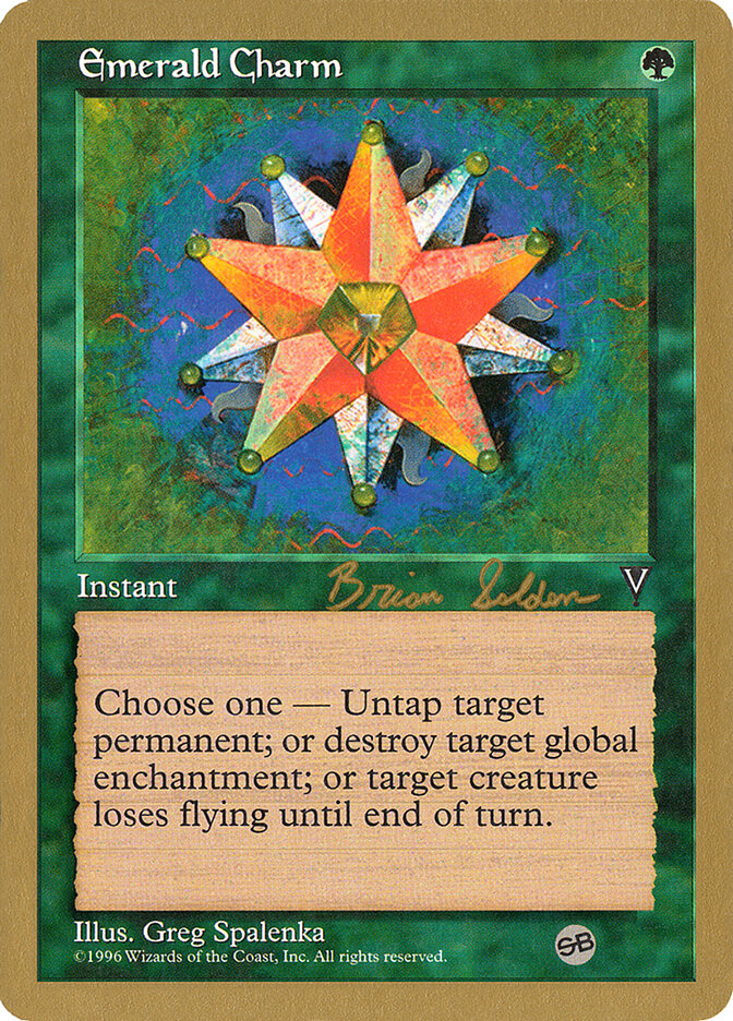 Emerald Charm - 1998 Brian Selden (VIS) (SB)