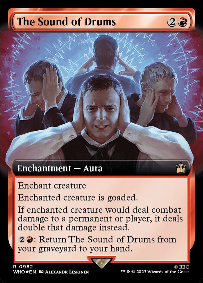 The Sound of Drums (Extended Art) (Surge Foil)