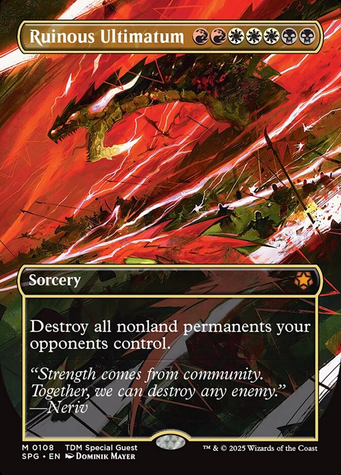 Ruinous Ultimatum (Borderless)