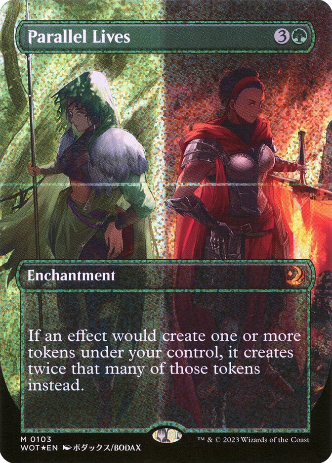 Parallel Lives (Anime Borderless) (Confetti Foil)