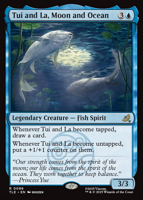 Tui and La, Moon and Ocean - Magic: The Gathering