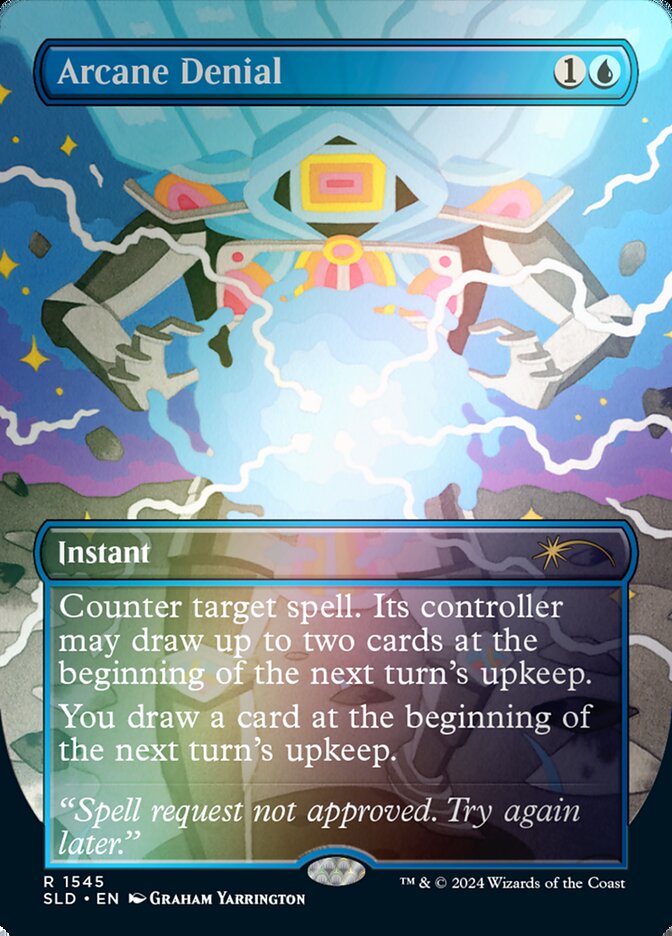 Arcane Denial (1545) (Rainbow Foil)