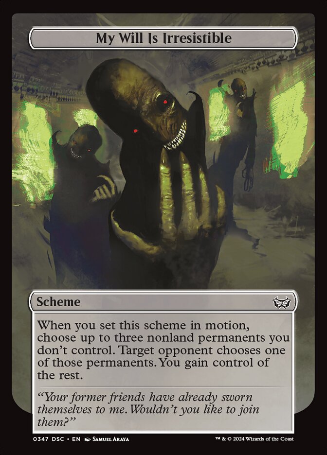 My Will Is Irresistible (Full Art)
