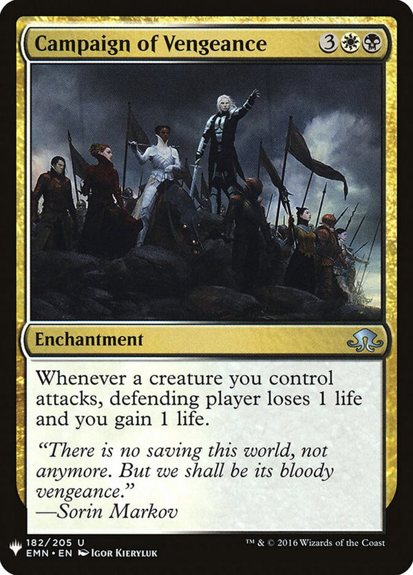 Campaign of Vengeance - Magic: The Gathering