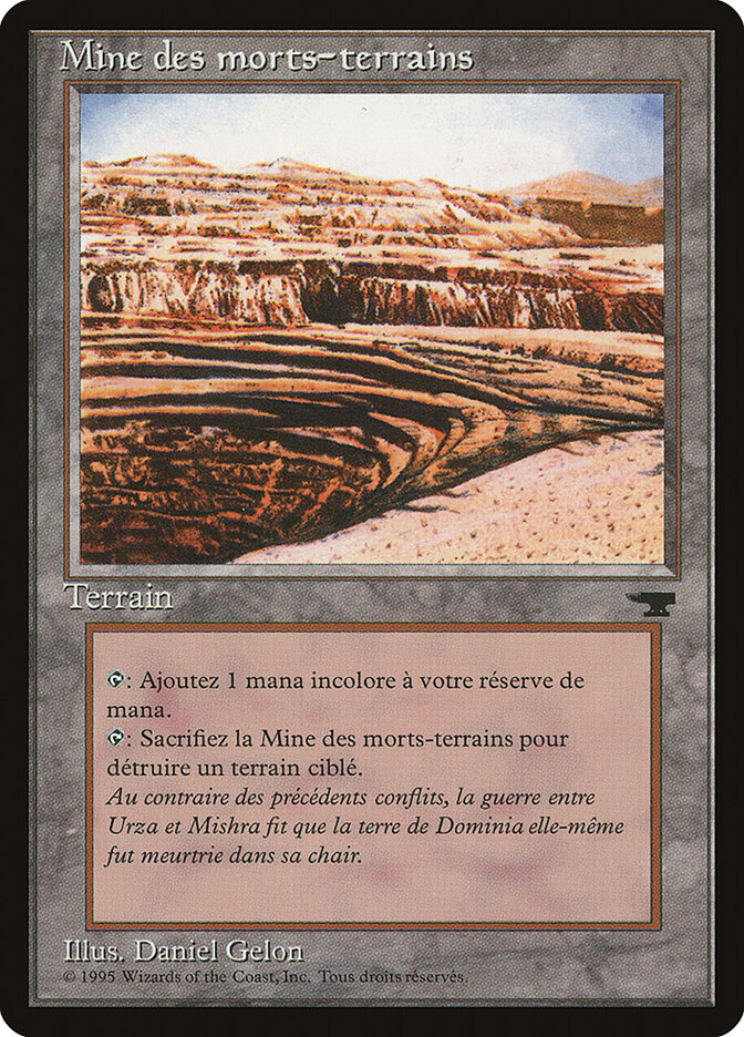 Strip Mine (French) - "Mine des morts-terrains"