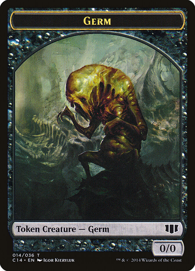 Germ // Zombie (016) Double-Sided Token