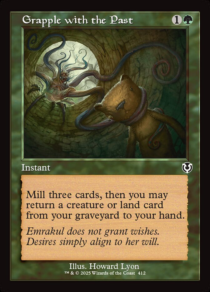 Grapple with the Past (Retro Frame)