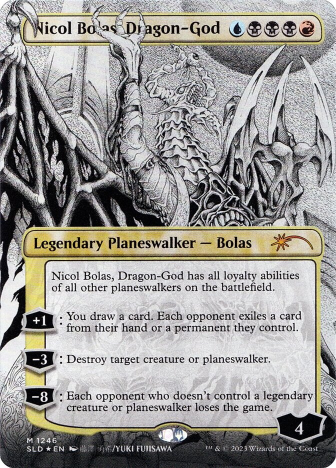 Nicol Bolas, Dragon-God (Borderless)