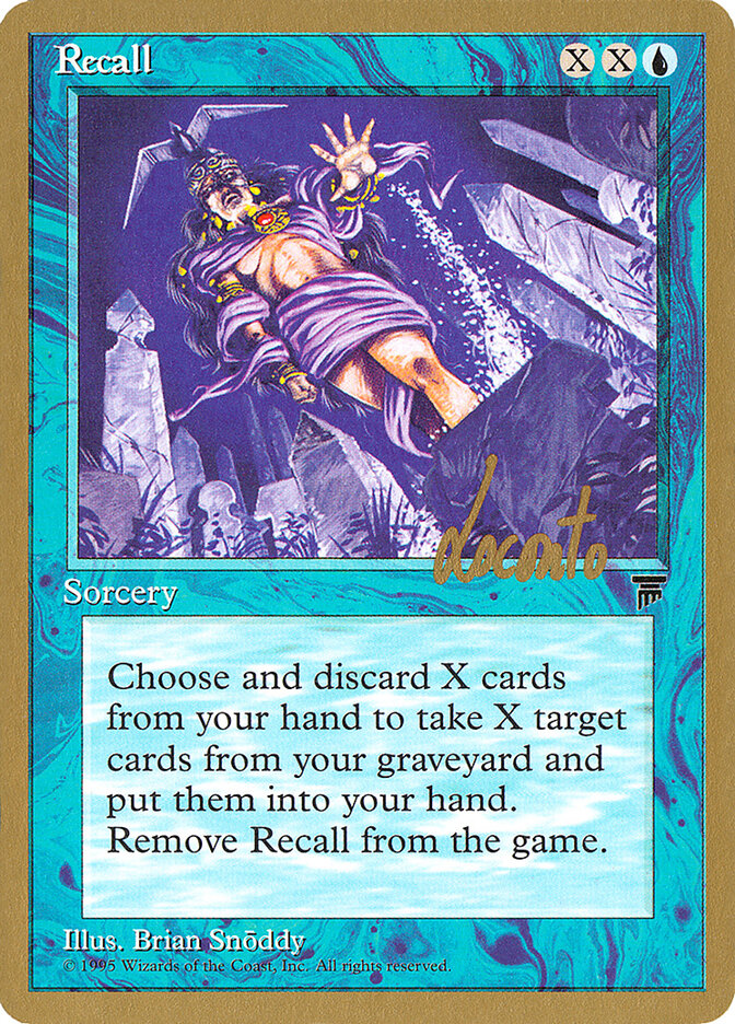 Recall - 1996 Michael Loconto (LEG)