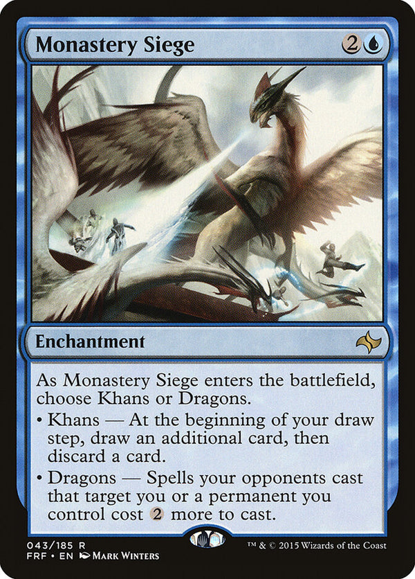 Monastery Siege - Magic: The Gathering