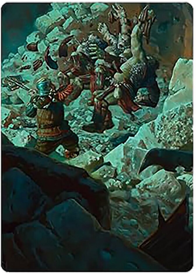 Gimli's Reckless Might Art Card