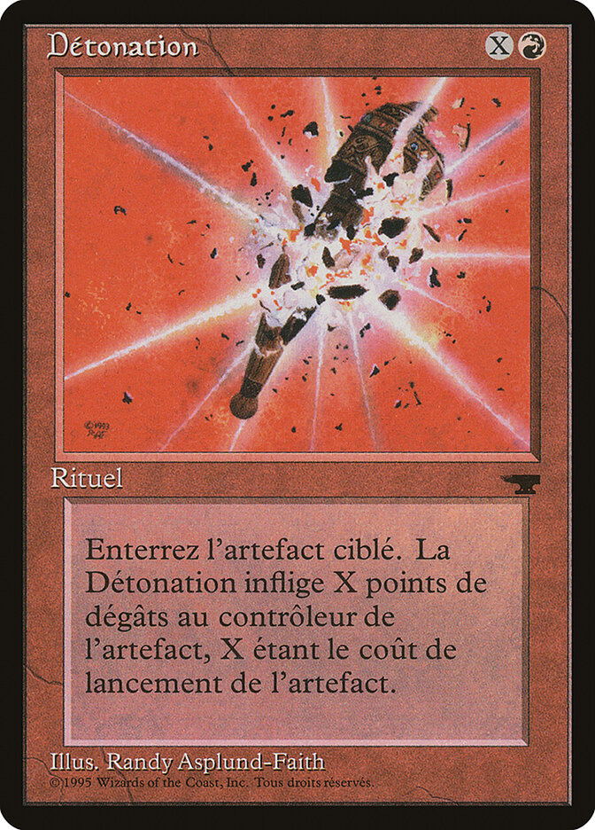 Detonate (French) - "Detonation"