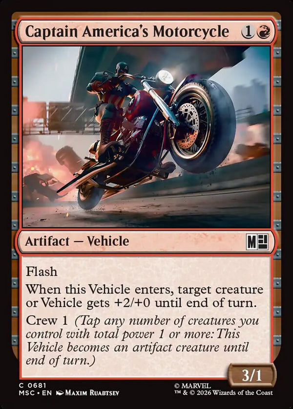 Captain America's Motorcycle - Magic: The Gathering