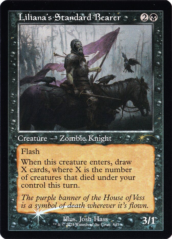 Liliana's Standard Bearer (Retro Frame)