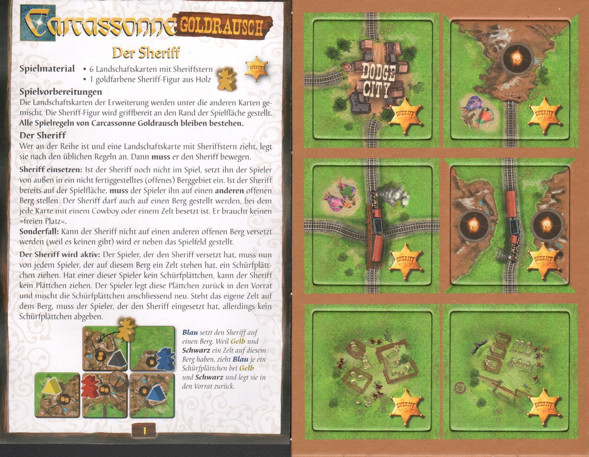 Carcassonne: Goldrausch – Der Sheriff