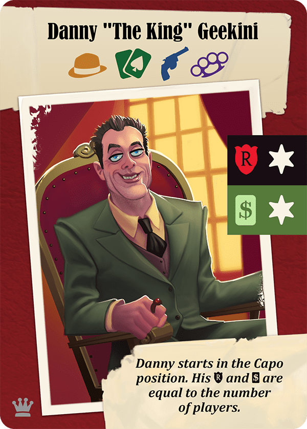 Nothing Personal: Danny "The King" Geekini Promo Card