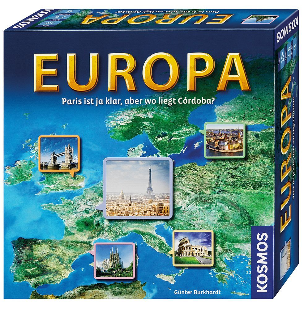 Europa: Paris ist ja klar, aber wo liegt Córdoba?