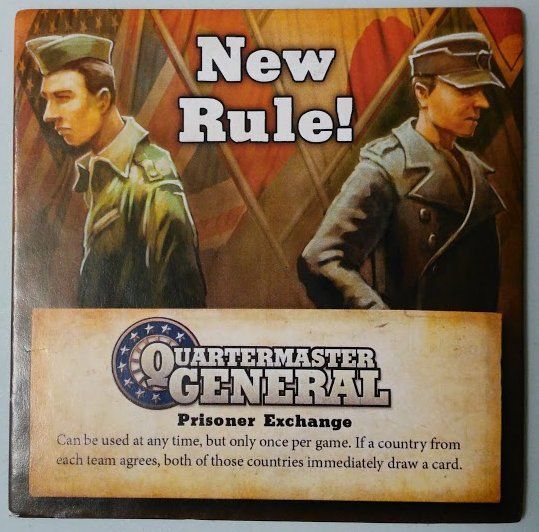 Quartermaster General: Prisoner Exchange promo tile