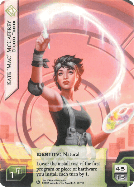 Android: Netrunner – Alternate Art Kate “Mac” McCaffrey