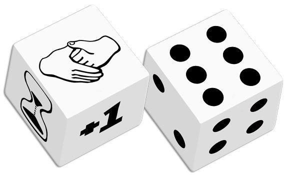 Speculation Queenie 3: Action and Movement Dice