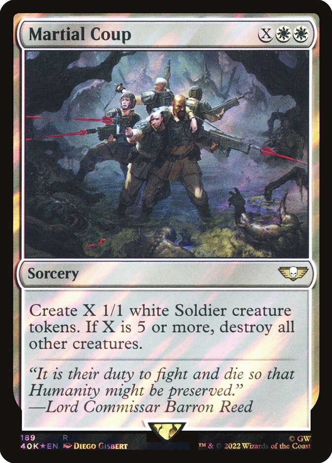 Martial Coup (Surge Foil)
