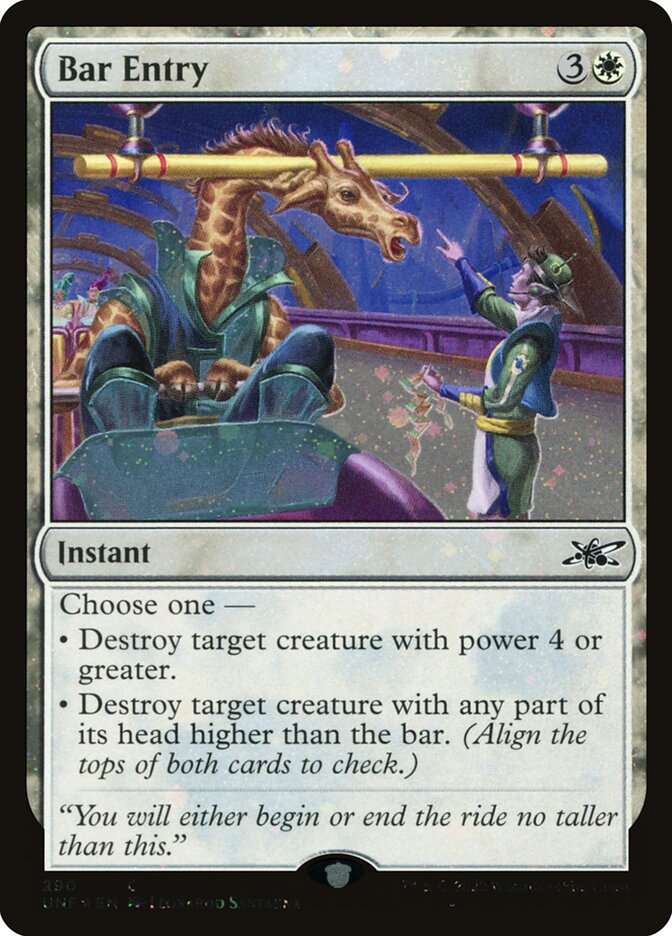 Bar Entry (Galaxy Foil)