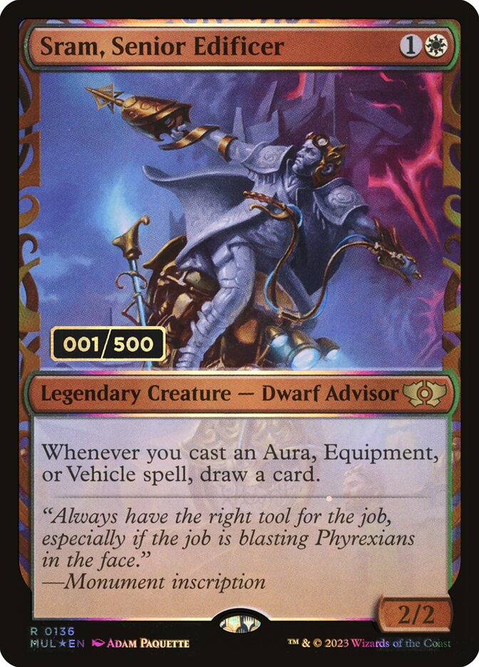 Sram, Senior Edificer (Serial Numbered)