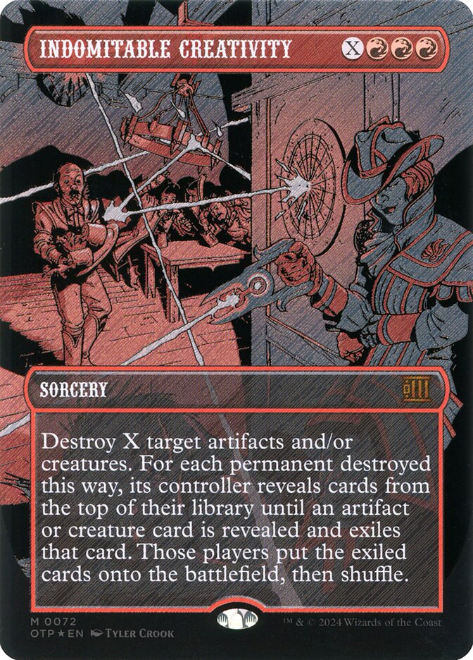 Indomitable Creativity (Textured Foil)
