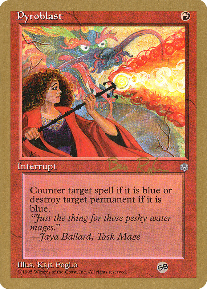 Pyroblast - 1998 Ben Rubin (ICE) (SB)