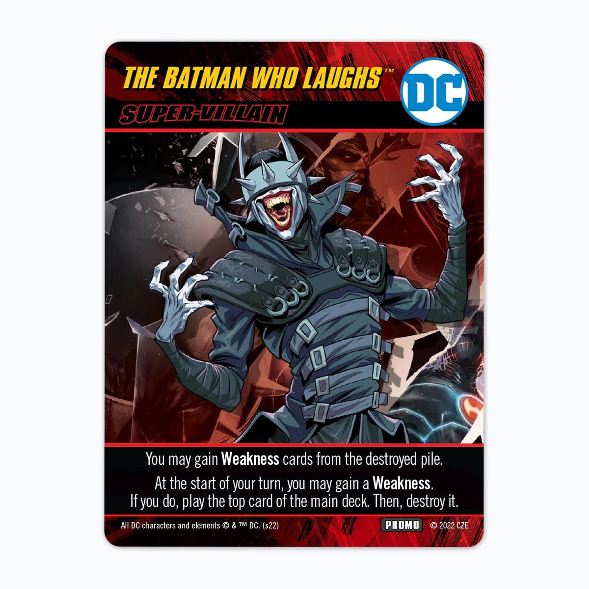 DC Deck-Building Game: The Batman Who Laughs Promo Card