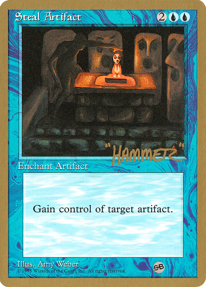 Steal Artifact - 1996 Shawn "Hammer" Regnier (4ED) (SB)